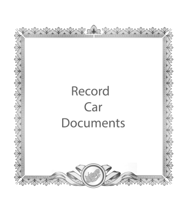 Record car documents