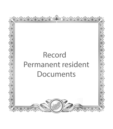 Record Permanent resident Documents