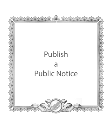 Publish a Public Notice