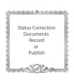 Status correction -  528
